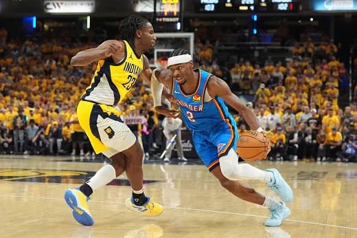 Oklahoma City Thunder reaccionó en el último cuarto e igualó las Finales de la NBA ante los Indiana Pacers