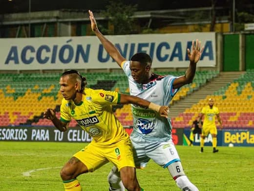 Bucaramanga venció uno a cero a Fortaleza y puso en riesgo su clasificación en la Liga Betplay