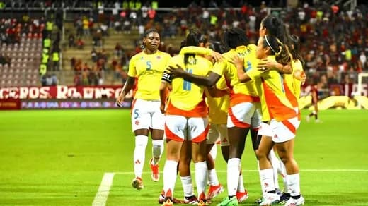 Selección Colombia no sostuvo ventaja y empató con Brasil en partido amistoso femenino