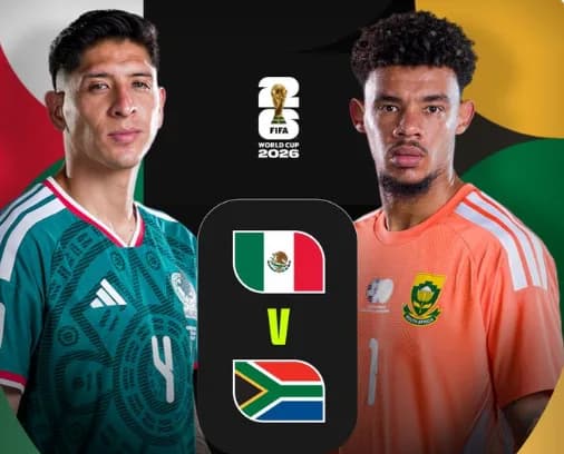 México venció a Sudáfrica en el partido inaugural del Mundial 2026