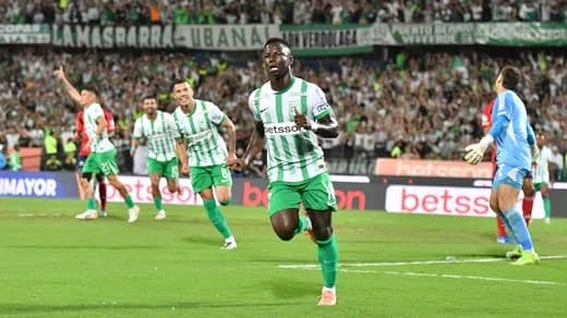 Atlético Nacional goleó a Independiente Medellín y aseguró su clasificación a cuadrangulares en el cierre de la fecha 17 de la Liga Betplay