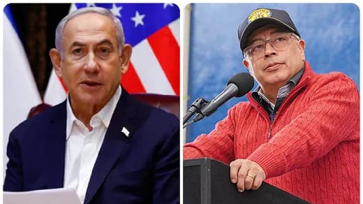 Presidente Petro condicionó el restablecimiento de relaciones diplomáticas con Israel hasta cuando Benjamin Netanyahu salga del poder