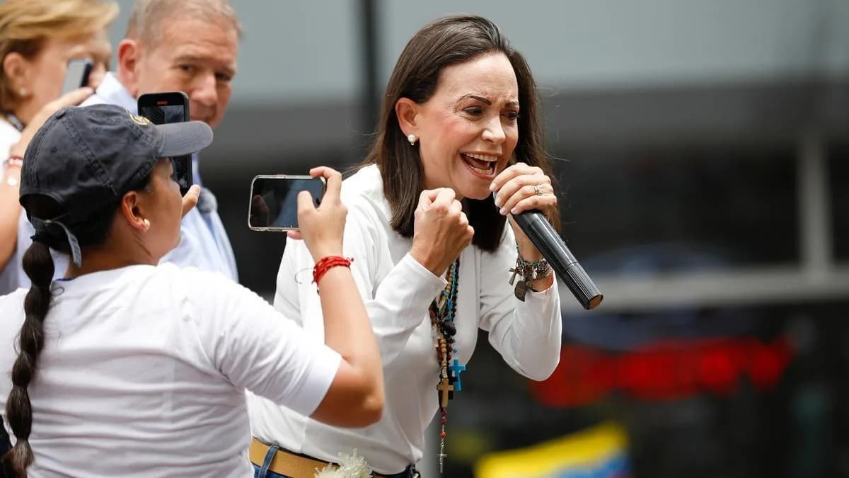 María Corina Machado liberada tras ser forzada a grabar videos por el régimen de Maduro