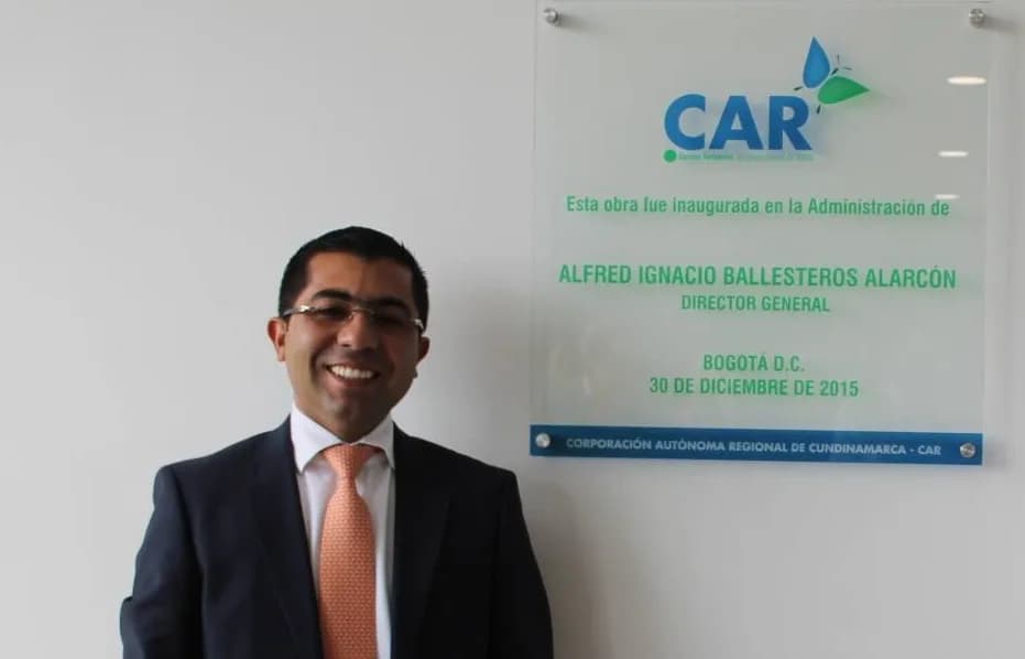 Alfred Ignacio Ballesteros nuevo director general de la Corporación Autónoma Regional para el período 2024-2027