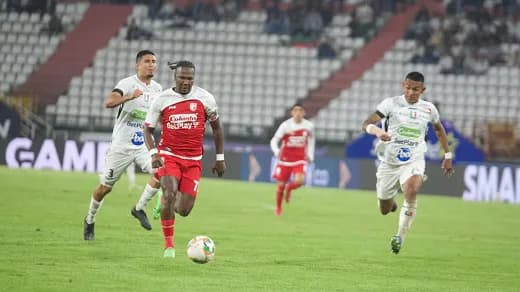 Santa Fe venció a Once Caldas; América goleó a Alianza; Fortaleza empató con Tolima y Envigado y Nacional no se hicieron daño en la novena fecha de la Liga