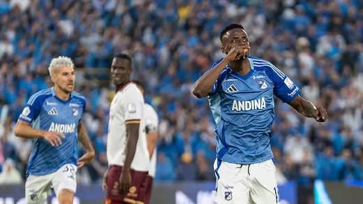 Millonarios venció a Deportes Tolima en Bogotá y Alianza le ganó a Once Caldas de visita en el cierre de la jornada dominical de la Liga