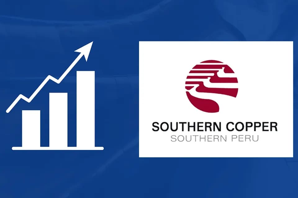 Southern Peru Copper Corporation, informó que los inversionistas recibirán un dividendo unitario de US$0,6191 por acción