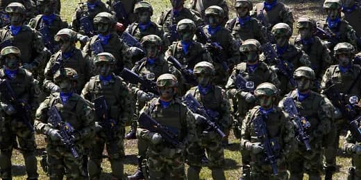 Capturados cinco militares acusados de tráfico de material de guerra e intendencia