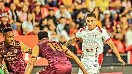 América empató con Tolima, Cali goleó a Millonarios y Alianza ganó y le quitó el invicto a Nacional en el cierre de la jornada dominical de la Liga