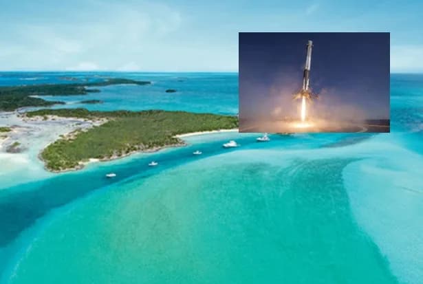 Parte del cohete Falcon 9 de SpaceX aterrizará en Las Bahamas tras despegue desde Cabo Cañaveral