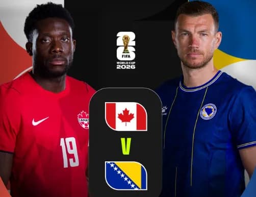 Canadá y Bosnia & Herzegovina empataron en el primer partido del Grupo B del Mundial 2026