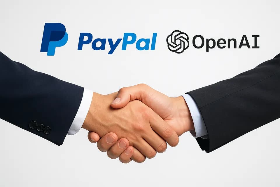 Acuerdo entre PayPal y OpenAI para ser la primera billetera de pagos en ChatGPT