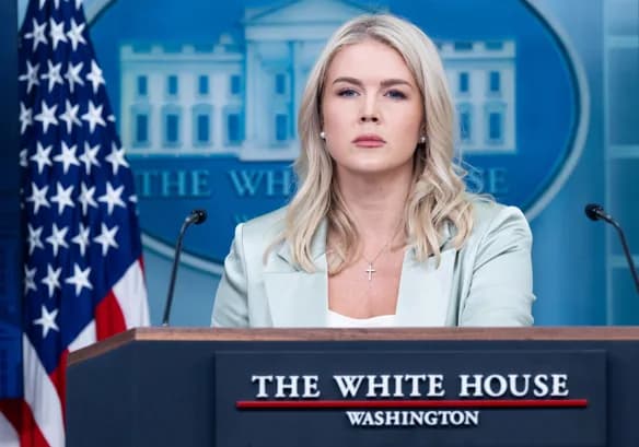 Karoline Leavitt dejará su cargo como portavoz de la Casa Blanca a finales de este mes