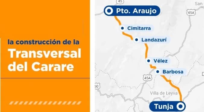 Invías está estructurando un Conpes por $560 mil millones para el desarrollo de la Transversal del Carare