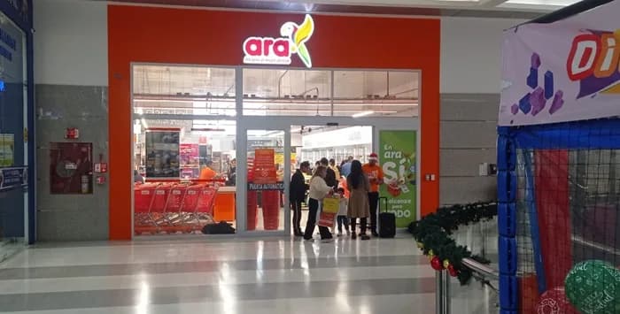 Supermarket Primavera, superete en Bogotá que pasó a llamarse Ara