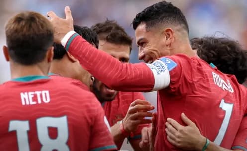 Portugal goleó 5-0 a Uzbekistán y depende de si mismo para avanzar de ronda