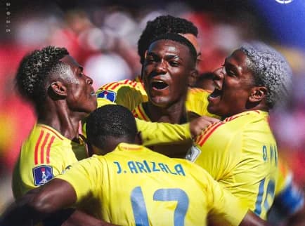 Colombia venció a Sudáfrica y clasificó a los cuartos de final del Mundial Sub-20 que se disputa en Chile