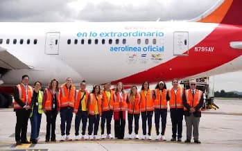 Entre enero y julio el crecimiento de los vuelos internacionales desde y hacia Colombia fue de 10.5%