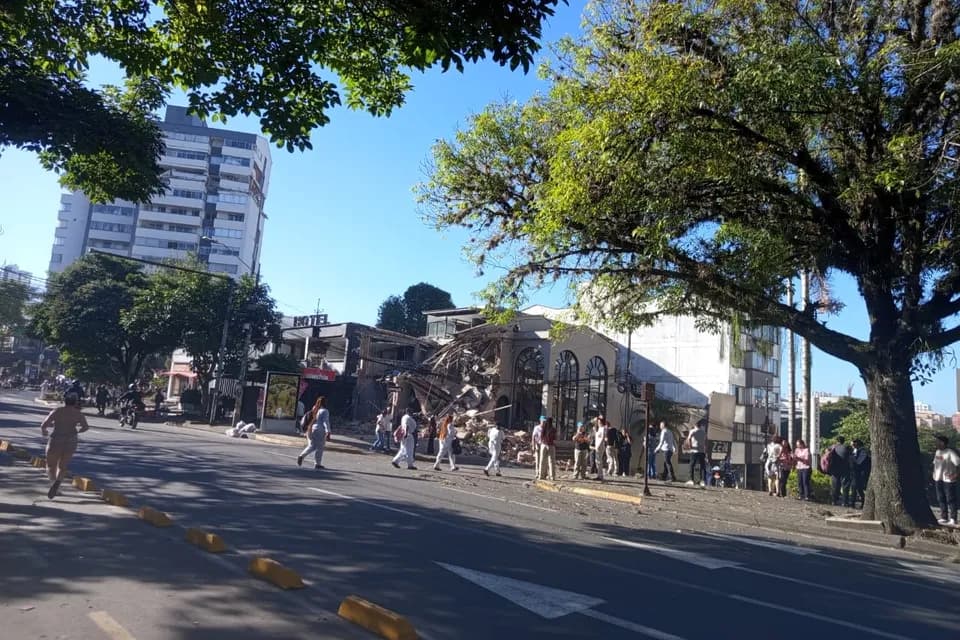 Más de 1.300 heridos tras el sismo registrado este lunes en Colombia