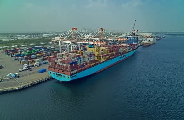 Maersk implementó nuevo servicio de contenedores entre Tampa Bay en Estados Unidos y Cartagena