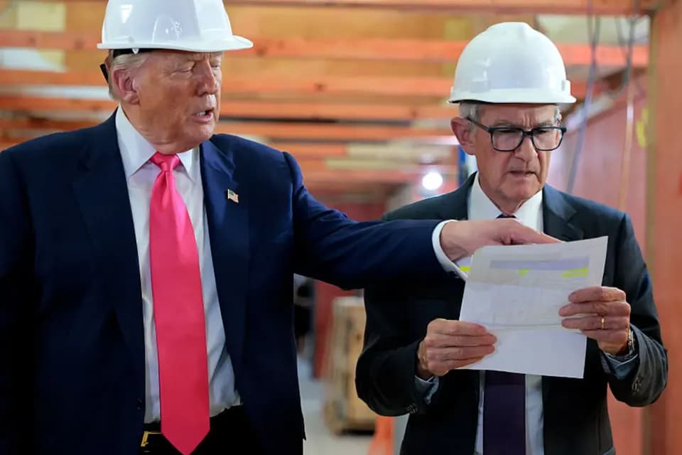 Trump amenazó con despedir a Powell si el presidente de la Fed no abandona el cargo por voluntad propia
