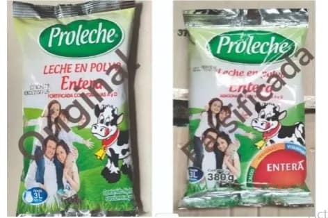 Proleche alerta por presunta falsificación de leche entera en polvo detectada en Antioquia y Chocó