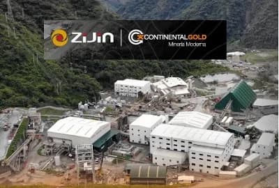 La china Zijin Mining Group Co., Ltd., la minera más grande del mundo, arrancó demanda arbitral contra Colombia