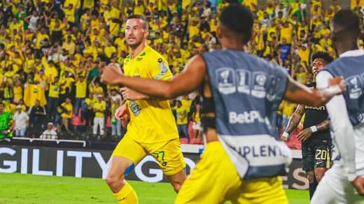 Atlético Bucaramanga venció dos a cero a Nacional en el inicio de la fecha 11 de la Liga Betplay