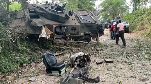 Caravana de vehículos del Ejército Nacional fue atacada con explosivos en el Catatumbo