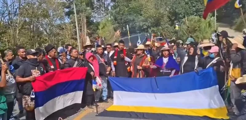 Indígenas continúan con los bloqueos en la vía Panamericana: se registran pérdidas de $20.0000 millones