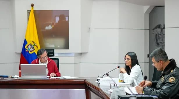 El presidente Petro lidera a esta hora, un consejo de seguridad y paz; le acompañan integrantes de su Gobierno y la Cúpula Militar