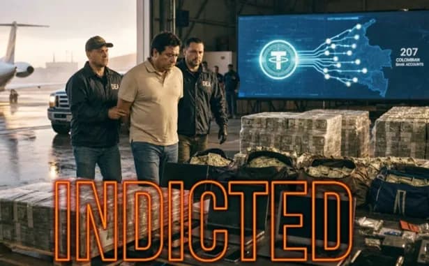Acusado en Carolina del Sur colombiano que lavó US$135 millones de narcotráfico a través de plataforma cripto