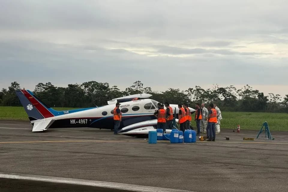 Se reestablecieron las operaciones aéreas en el Aeropuerto Vanguardia de Villavicencio tras incidente