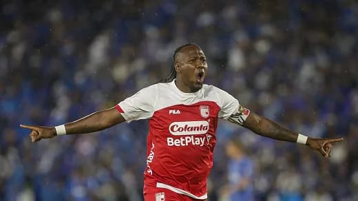 Santa Fe le ganó a Millonarios en El Campín y va a la final del fútbol profesional colombiano junto a Independiente Medellín