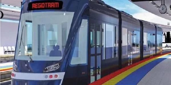 Avanza construcción del RegioTram de Occidente con izaje de vigas en el Puente Mosquera en Cundinamarca
