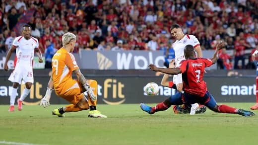 América le sacó un empate al Medellín en el Atanasio Girardot y Junior igualó con el Tolima en el arranque de los cuadrangulares de la Liga