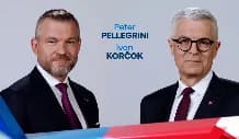Pellegrini y Korcok en segunda vuelta de presidenciales eslovacas, según resultados parciales