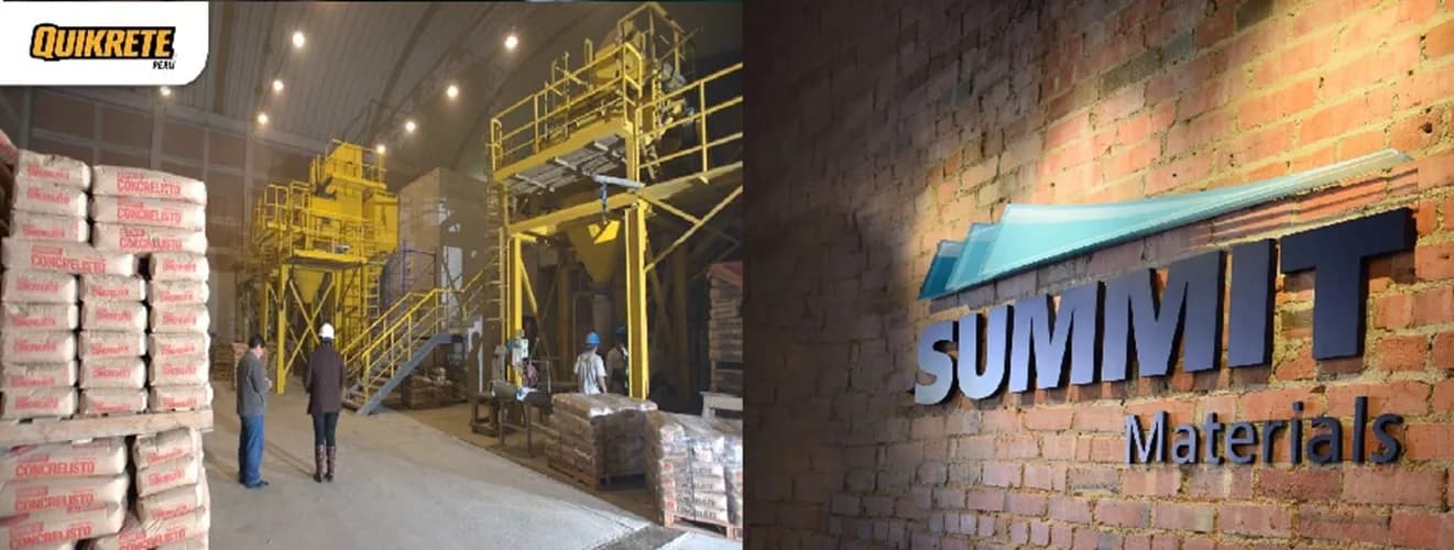 Quikrete, el mayor fabricante de hormigón envasado de Estados Unidos, quiere comprar Summit Materials, de Argos en USA