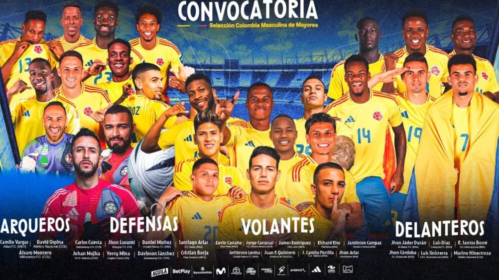 Jaminton Campaz y Marino Hinestroza, las novedades de la Selección Colombia para enfrentar a Brasil y Paraguay