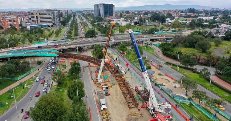Con una inversión de $23 mil millones, la Alcaldía de Bogotá pondrá en servicio el puente vehicular de la calle Tercera con avenida Carrera 68