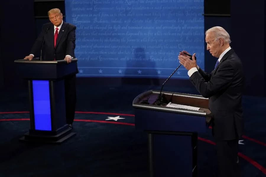 El presidente de Estados Unidos, Joe Biden dice que quiere debatir de nuevo con Donald Trump en septiembre