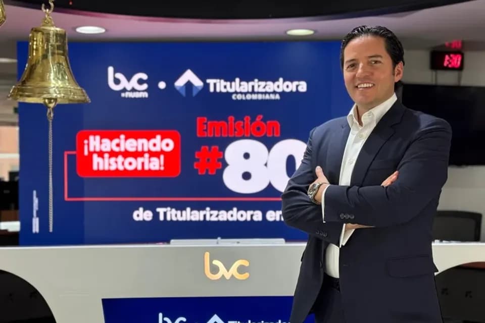 En 2024, la Titularizadora Colombiana participó en el 23% de las emisiones de renta fija de la bvc