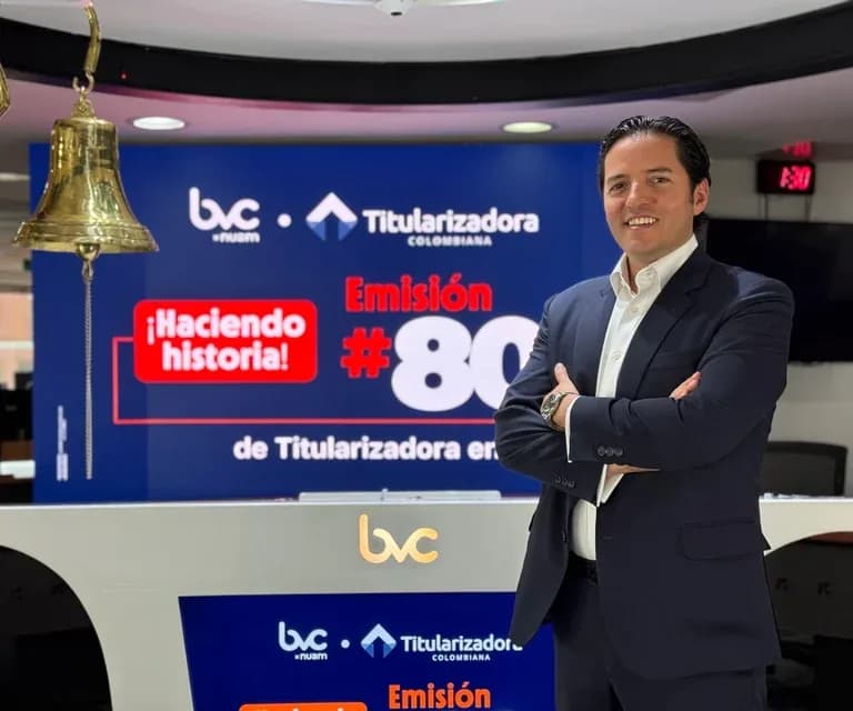 En 2024, la Titularizadora Colombiana participó en el 23% de las emisiones de renta fija de la bvc