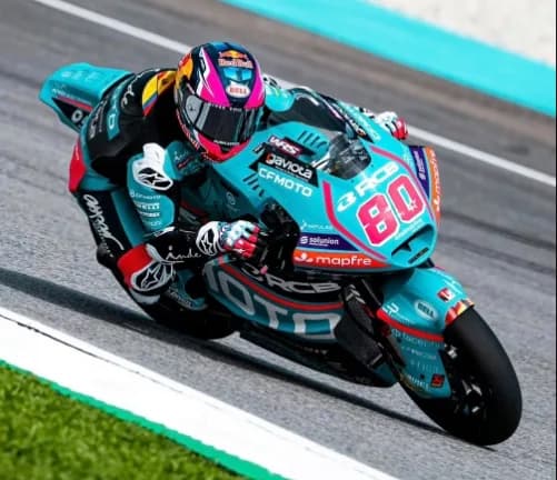 David Alonso asegura la cuarta posición de salida en el GP de Malasia de Moto2 tras superar la Q1