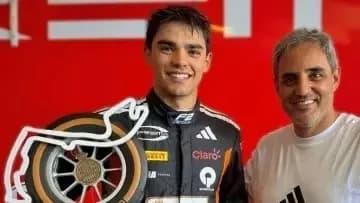 Primer podio para el colombiano Sebastián Montoya: quedó tercero en la Fórmula 2
