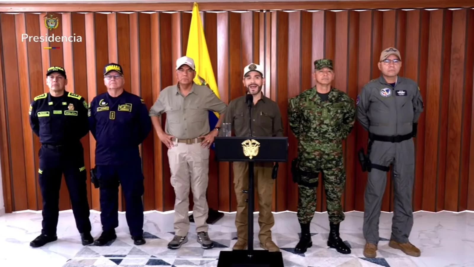 El presidente de Colombia, Abelardo de la Espriella, ordenó la militarización temporal de Cúcuta
