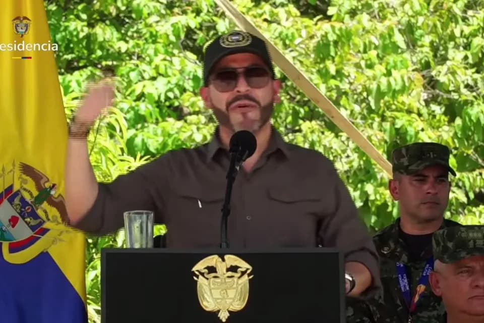 El presidente de Colombia, Abelardo de la Espriella, activó en Valledupar la Fuerza de Tarea Conjunta Urano, una estrategia para combatir el robo de hidrocarburos