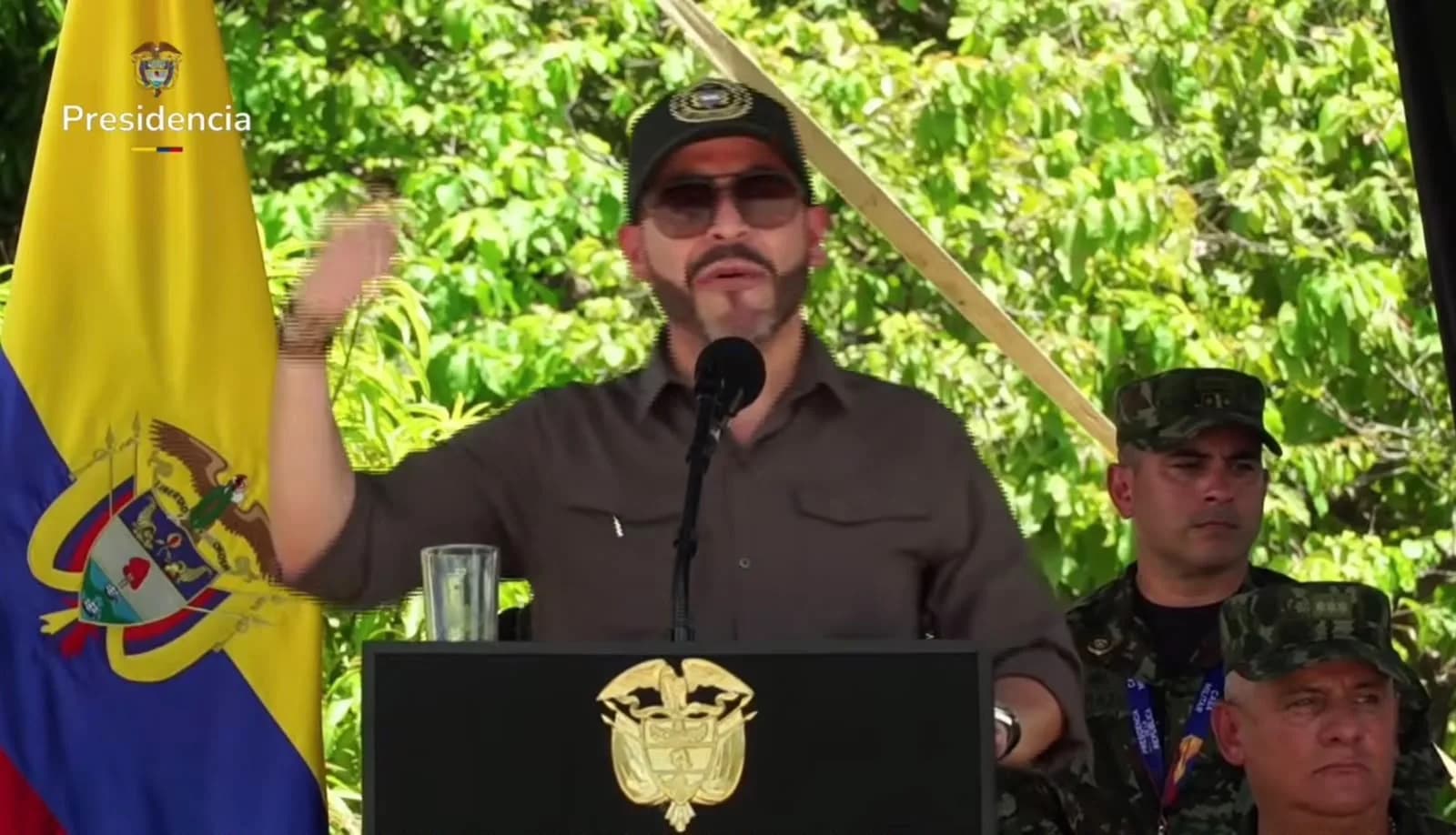 El presidente de Colombia, Abelardo de la Espriella, activó en Valledupar la Fuerza de Tarea Conjunta Urano, una estrategia para combatir el robo de hidrocarburos