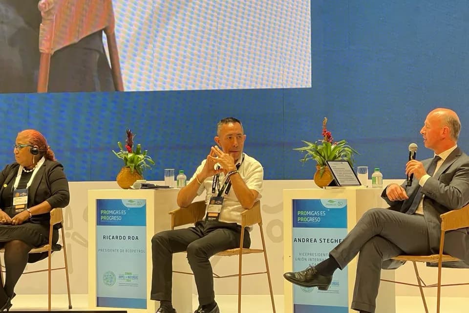 En 2025 Ecopetrol llegará a los 900 megavatios de energía sostenible, según su presidente Ricardo Roa