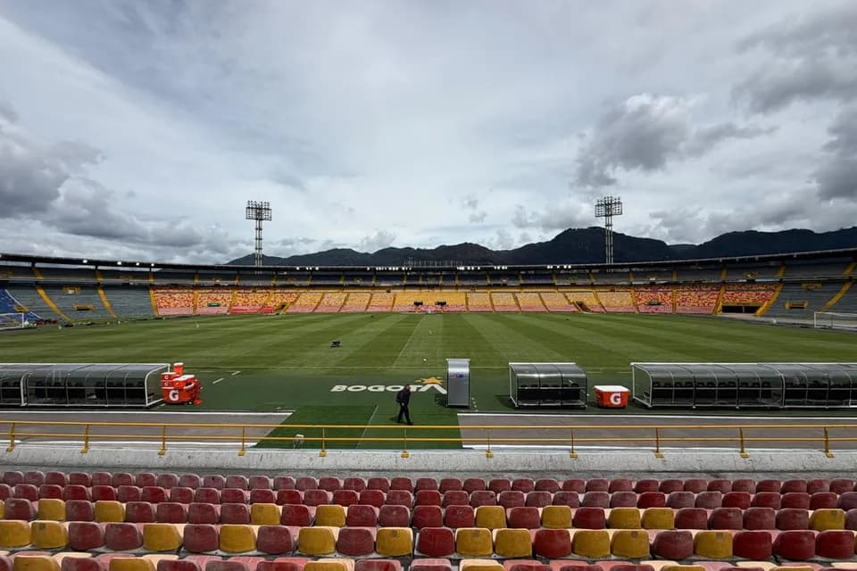 La grama del Campín está apta para el partido entre Millonarios y Jaguares este sábado, según Sencia